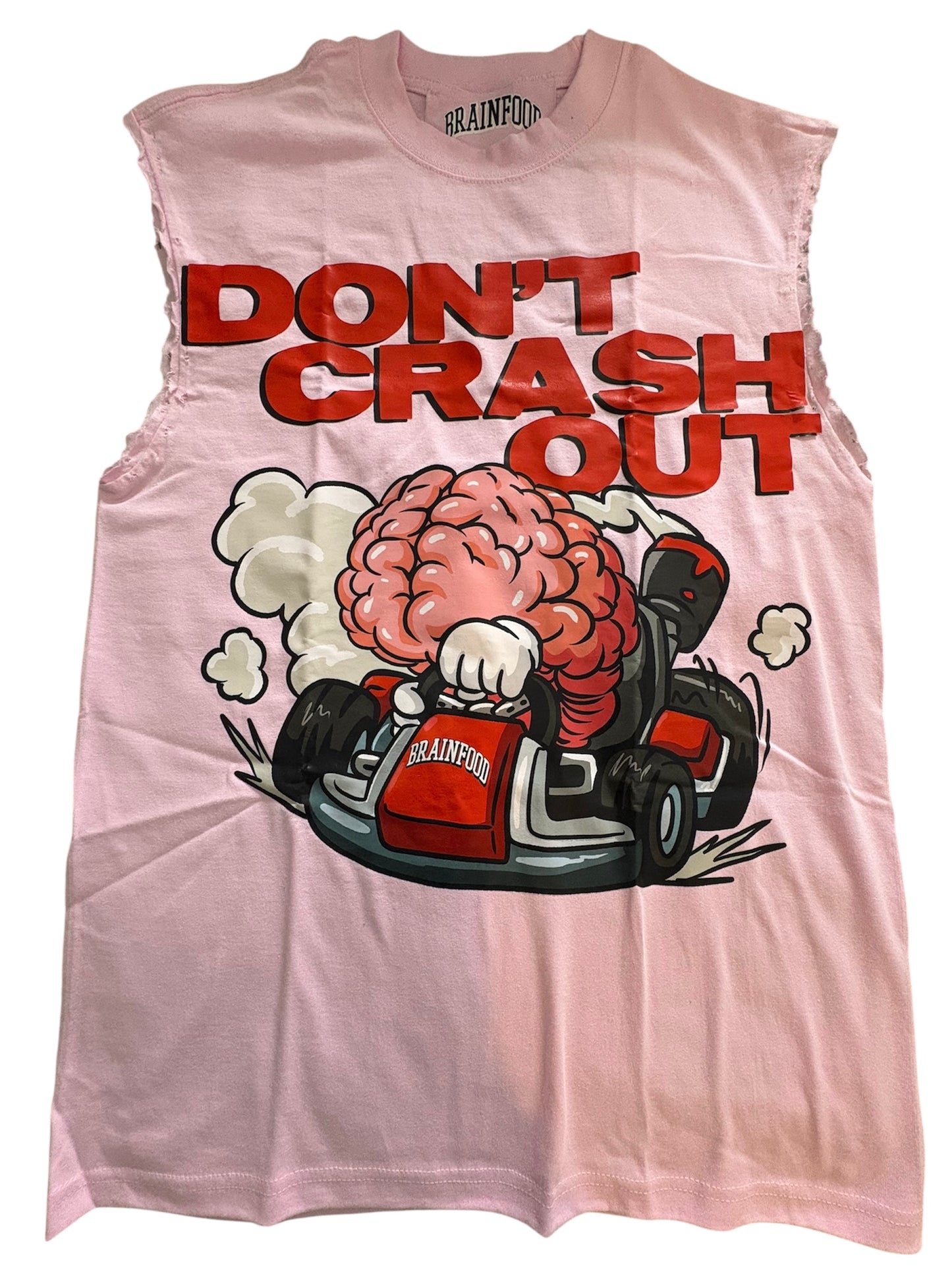 Pink Vintage Sleeveless Tee