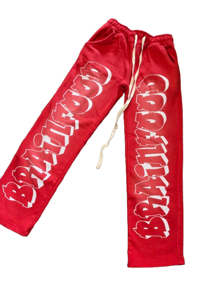 Unisex Sun Dried Heavyweight Sweats (Red)