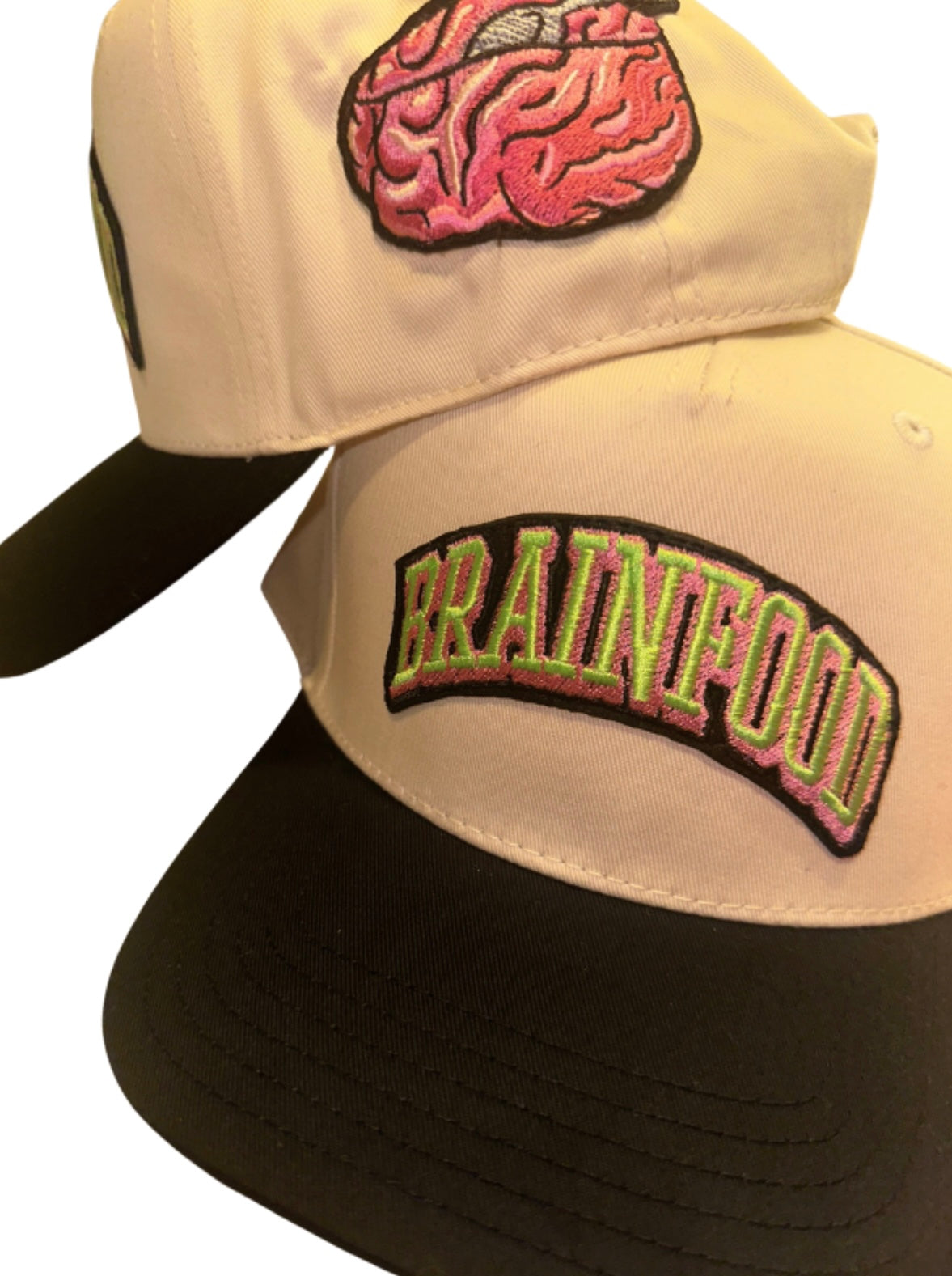 Brainfood Tan Snapbacks